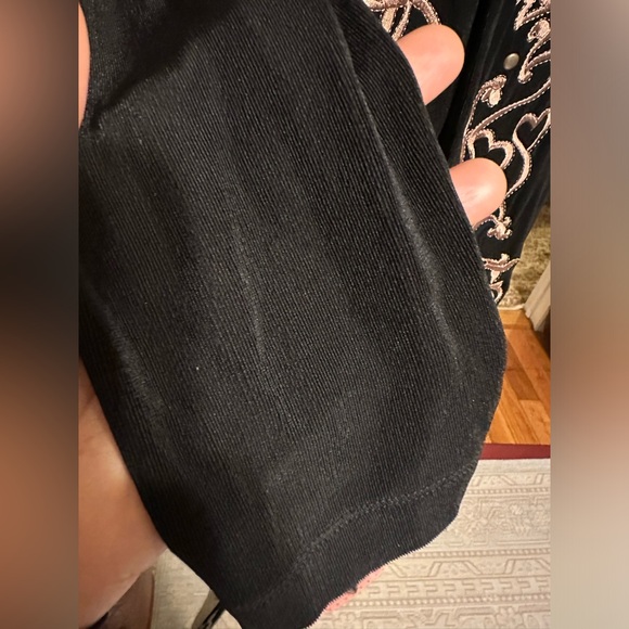 CHICO’S TRAVELERS WOMEN BEAUTIFUL 😍 EMBROIDERED OPEN FRONT CARDIGAN STRETCHY - Picture 3 of 16